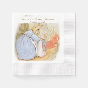 Serviette En Papier Baby Shower Classique de Pierre Lapin
