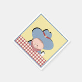 Serviette En Papier Baby shower Cowboy (Coin)