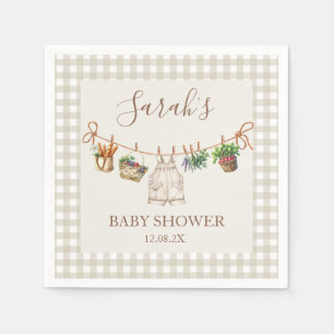 Serviette En Papier Baby shower cultivé localement