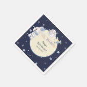 Serviette En Papier Baby shower d'astronautes Space Baby (Coin)