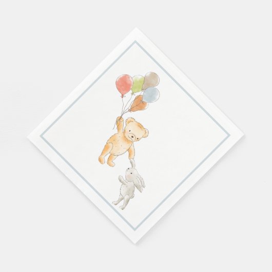 Serviette En Papier Baby shower d'attente rapide (Coin)