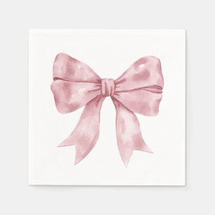 Serviette En Papier Baby shower de boule rose