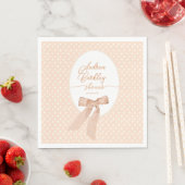 Serviette En Papier Baby shower de cache de cache (En situation)