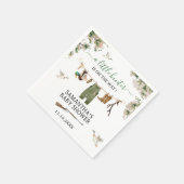 Serviette En Papier Baby shower de chasse au canard (Coin)