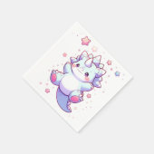 Serviette En Papier Baby shower de dinosaure mou Whimsical (Coin)