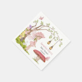 Serviette En Papier Baby shower de fées Baby shower de fées (Coin)