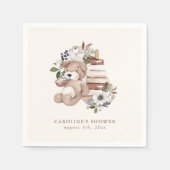 Serviette En Papier Baby shower de la crèche Neutral Boho (Devant)
