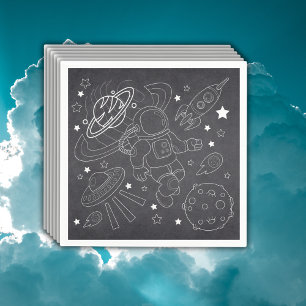 Serviette En Papier Baby shower de l'explorateur petit espace du table