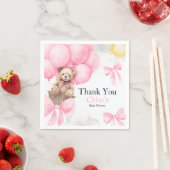 Serviette En Papier Baby shower de l'ours (En situation)