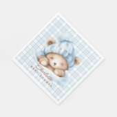Serviette En Papier Baby shower de l'ours de bascule (Coin)