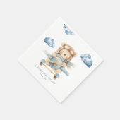 Serviette En Papier Baby shower de l'ours en peluche (Coin)