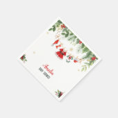 Serviette En Papier Baby shower de vêtements pour filles Père Noël Noë (Coin)