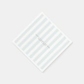 Serviette En Papier Baby shower de voiturette de golf bleu (Coin)