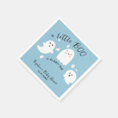 Serviette En Papier Baby shower d'Halloween Ghost Little Boo Boo Boy (Coin)