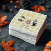 Serviette En Papier Baby shower d'Halloween Patchwork