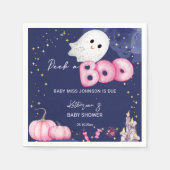 Serviette En Papier Baby shower d'Halloween vaisselle mignonne coup d' (Devant)