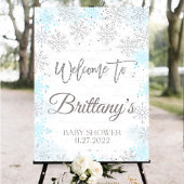 Serviette En Papier Baby Shower d'Hiver Il Fait Froid Dehors