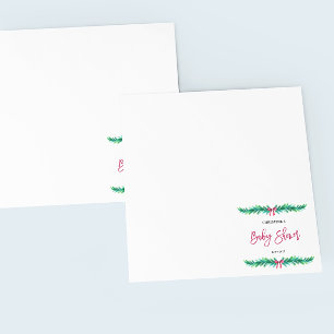 Serviette En Papier Baby shower d'hiver Noël