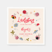 Baby shower d'insectes de Little Ladybug