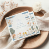 Serviette En Papier Baby shower d'oie