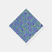 Serviette En Papier Baby shower doux aux bleuets Berry (Coin)