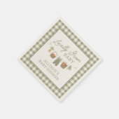 Serviette En Papier Baby shower du marché des producteurs de bébés cul (Coin)