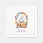 Serviette En Papier Baby shower éffrayant (Devant)