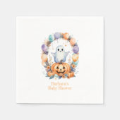 Serviette En Papier Baby shower éffrayant (Devant)