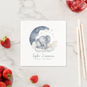 Serviette En Papier Baby shower Eléphant Bébé mignon (En situation)