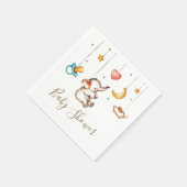 Serviette En Papier Baby shower Eléphant mignon serviettes (Coin)