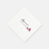 Serviette En Papier Baby Shower Été Pastèque (Coin)