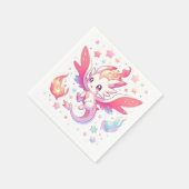 Serviette En Papier Baby shower Fairytale Fiery (Coin)