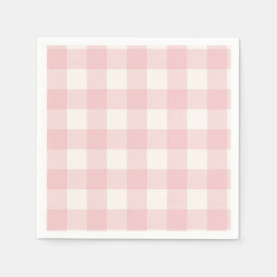 Serviette En Papier Baby Shower Fille au Vélo Rose Rétro Adorable