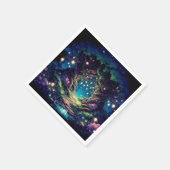 Serviette En Papier Baby shower Forêt Enchantée Majestic Fun (Coin)