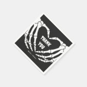 Serviette En Papier Baby shower gothique d'Halloween (Coin)