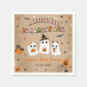 Serviette En Papier Baby shower Halloween Cute Ghost (Devant)