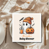 Serviette En Papier Baby shower Halloween mignon