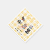 Serviette En Papier Baby Shower Halloween Patchwork Cosy (Coin)