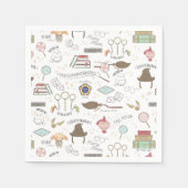 Serviette En Papier Baby shower Harry Potter simple (Devant)