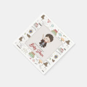 Serviette En Papier Baby shower Harry Potter simple (Coin)