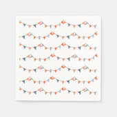 Serviette En Papier Baby shower Indicateurs nautiques (Devant)