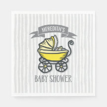Baby shower Jaune