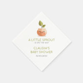 Serviette En Papier Baby shower Little Sprout (Coin)