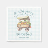 Serviette En Papier Baby shower local neutre pour les femmes (Devant)