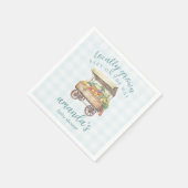 Serviette En Papier Baby shower local neutre pour les femmes (Coin)