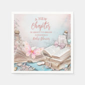 Serviette En Papier Baby shower Magic Boho Storybook (Devant)