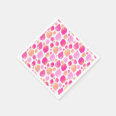 Serviette En Papier Baby shower Motif de bimbo rose Balloon (Coin)