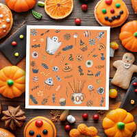 Baby shower Motif d'Halloween lunaire