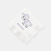 Serviette En Papier Baby Shower Mouton Petit Agneau (Coin)
