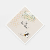 Serviette En Papier Baby Shower Napkins (Coin)